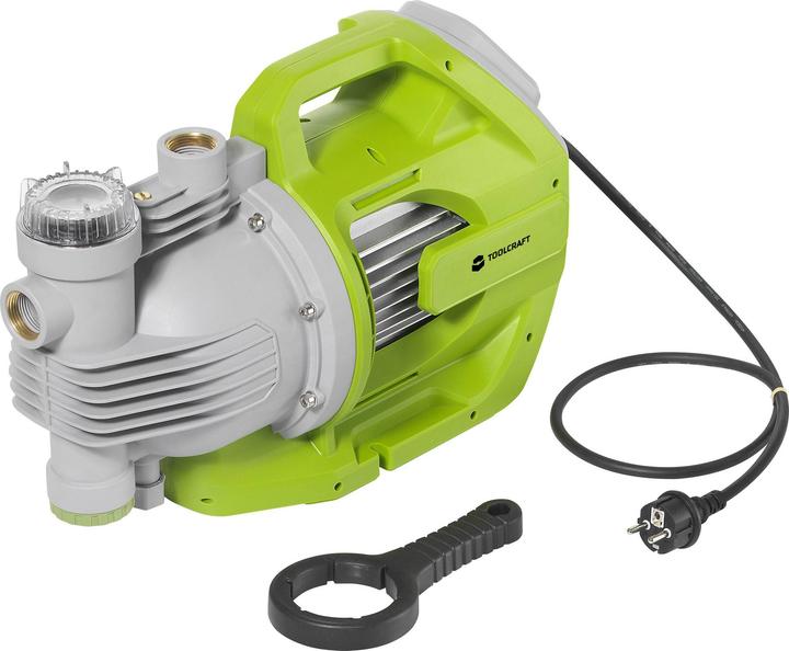 Produktbild Toolcraft Gartenpumpe 6000 l/h 53m (Gartenpumpe)