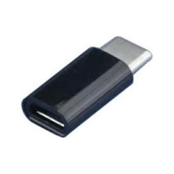 Thumbnail - EFB Elektronik EBUSBCM-MIKROBF Kabelschnittstellen-/Gender-Adapter USB-C USB Micro-B Schwarz, Weiteres Smartphone Zubehö...