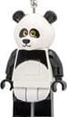 Productafbeelding LEGO Panda sleutelhanger met zaklamp