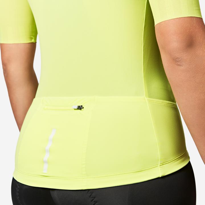Image du produit Van rysel Maillot de vélo route manches courtes été unisexe - racer 2 jaune (M)
