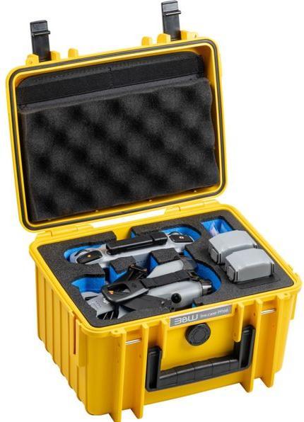 Produktbild B&W International B&W drone.case PP.66 gelb für DJI Mini 5 (Drohnen Koffer, DJI Mini 5 Pro)