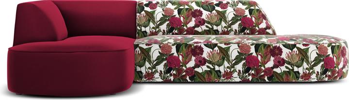 Garden Rose Pattern, Red