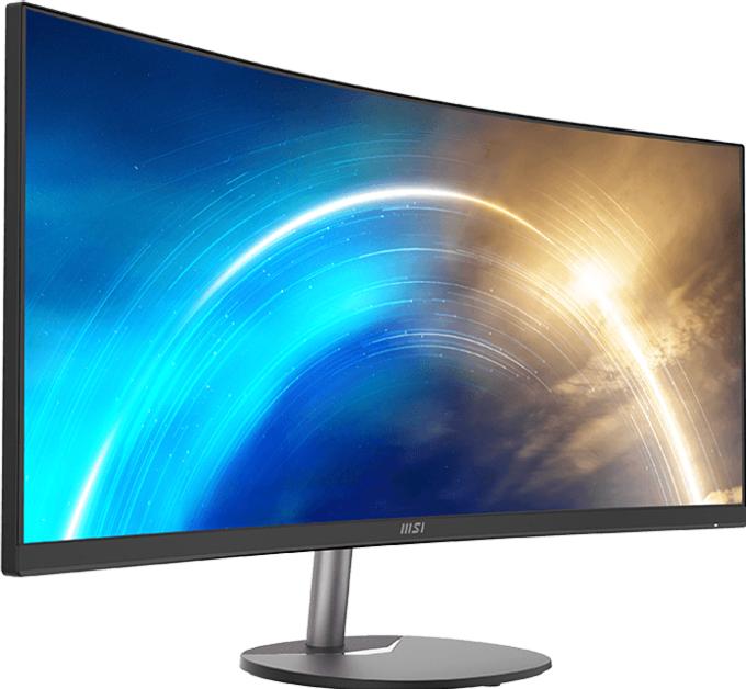 Actual product image MSI PRO MP341CQDE (3440 x 1440 pixels, 34")