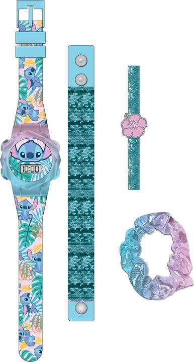 Produktbild Accutime Set Lilo & Stitch (Digitaluhr, Geschenkset, 39 mm)