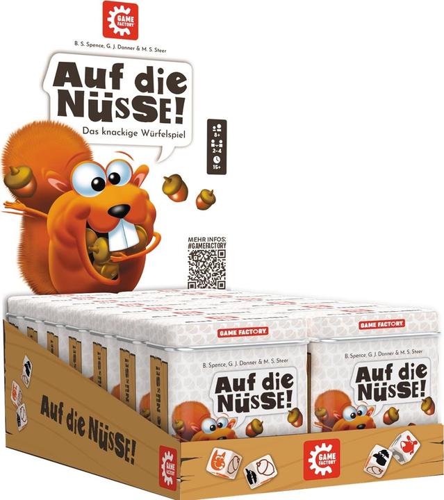 Produktbild Game Factory Auf die Nüsse (d) (Deutsch, 2 - 4 Spieler)