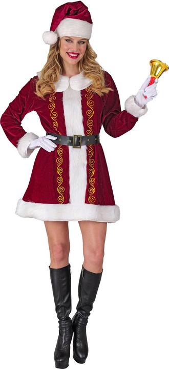 Widmann Miss Santa Claus Kostüm für Frauen (XS)