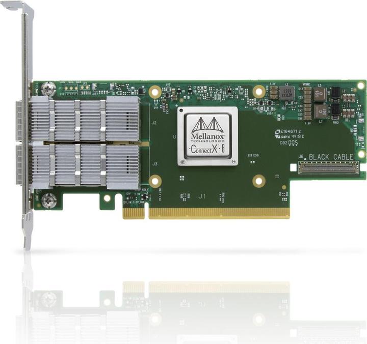 Produktbild Mellanox 2 Connect 6 EN Adap Card 200GbE QSFP56 (Mini PCI Express)