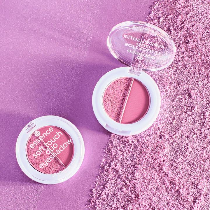 Produktbild essence soft touch duo eyeshadow (02 - Berry Crush)