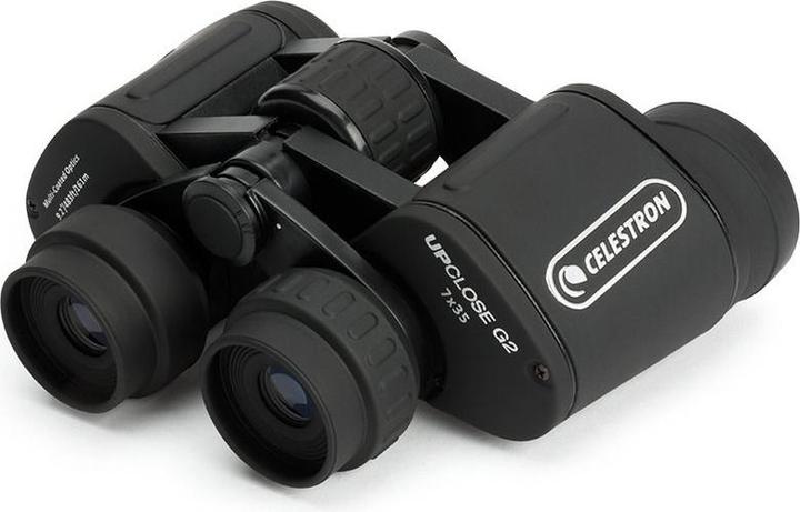 Actual product image Celestron Upclose G2 7×35 Porro binocular BK-7 Porro Green (7 x, 35 mm)
