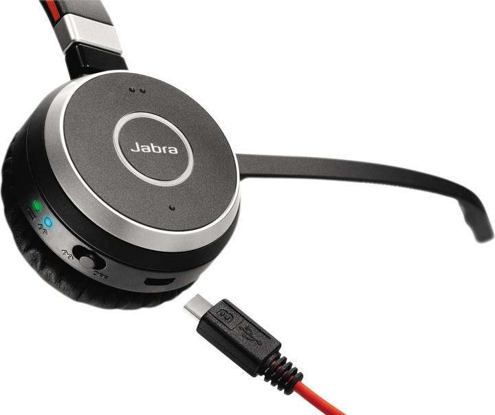 Image du produit Jabra Evolve 65 UC Duo (Sans fil, USB-A, Unify)