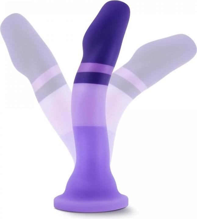 Actual product image Avant â Silicone Dildo with suction cup â Purple Rain