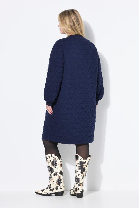 Image du produit Studio Untold Robe mini en molleton, coupe oversize, matelassage COEURS (50, 52)