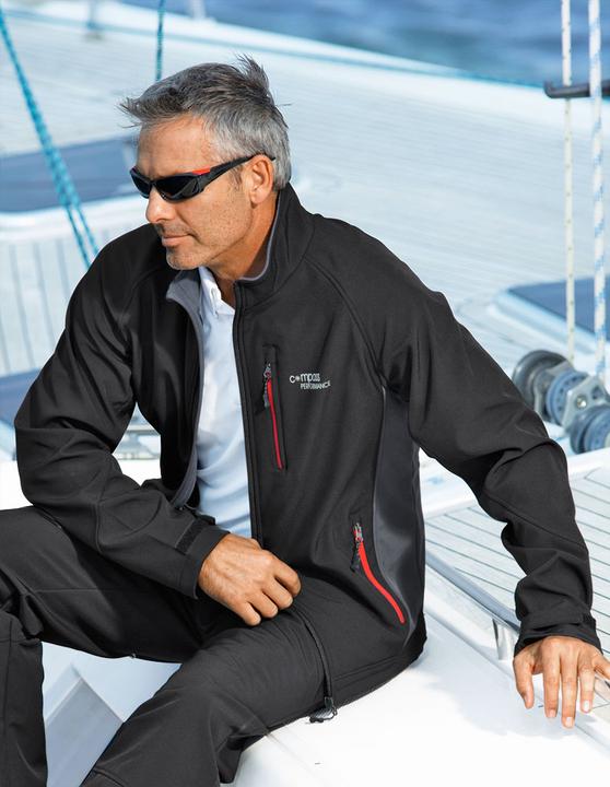 Image du produit Compass Active Wear Compass Performance Herren-Softshell-Jacke (60)