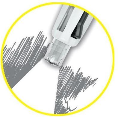 Productafbeelding Bic 4 Kleuren 3+1 HB (Grijs, Wit)