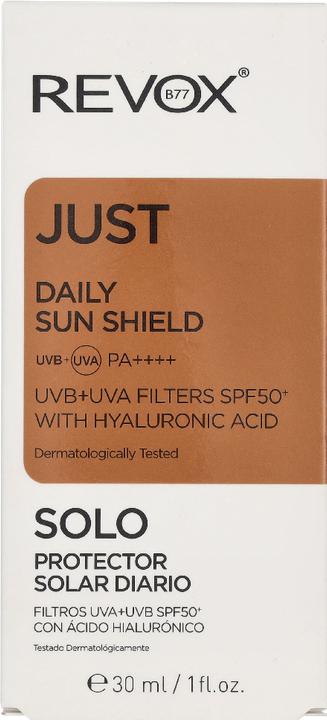 Produktbild Revox JUST daily sun shield 30ml (Sonnencreme Gesicht, SPF 30, 30 ml)