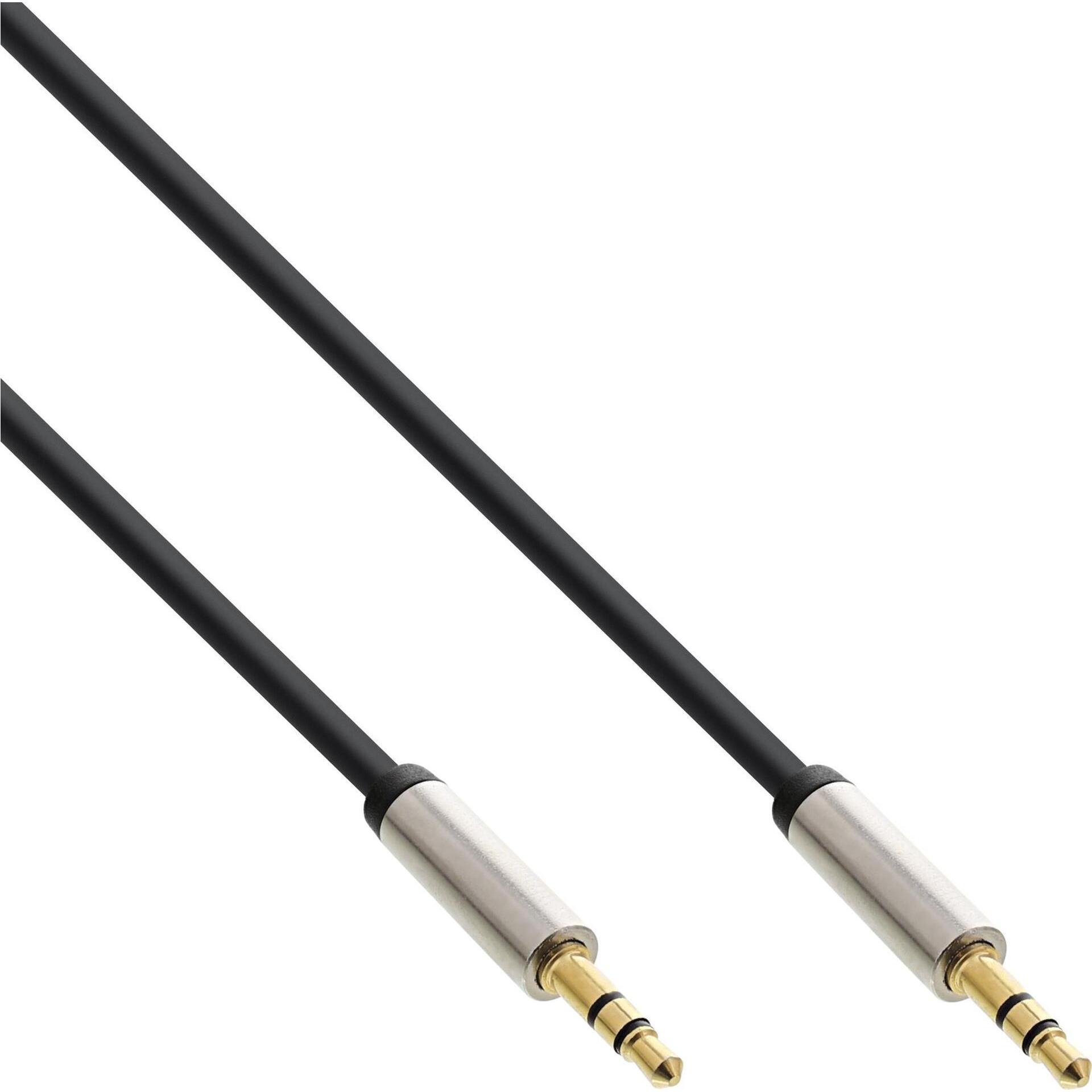 Thumbnail - InLine 3.5mm - 3.5mm (1 m, 3.5mm Klinke (AUX)), Audio Kabel