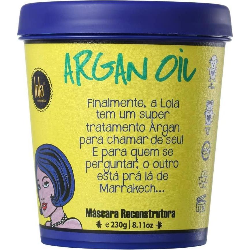 Lola Cosmetics, Haarmaske, Lola Argan Oil Reconstructive Mask 230 Gr
