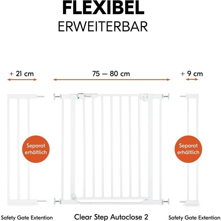 Produktbild Hauck Clear Step Autoclose (75 - 80 cm)
