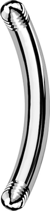 Produktbild Star Piercing Bananen-Stab silber (Chirurgenstahl 316L, ohne Messing)