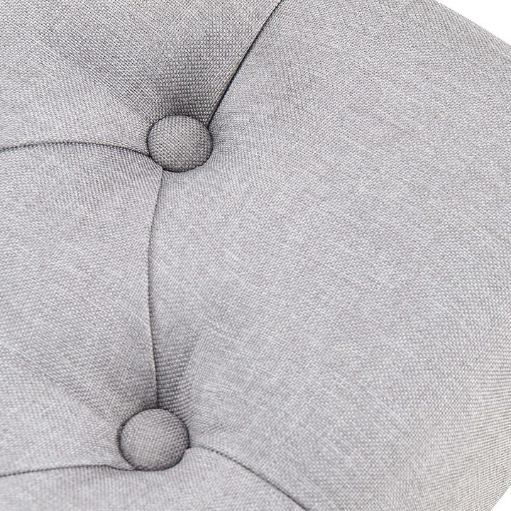 Actual product image Swisshandel24 Bench Amun fabric B150, grey (150 cm)