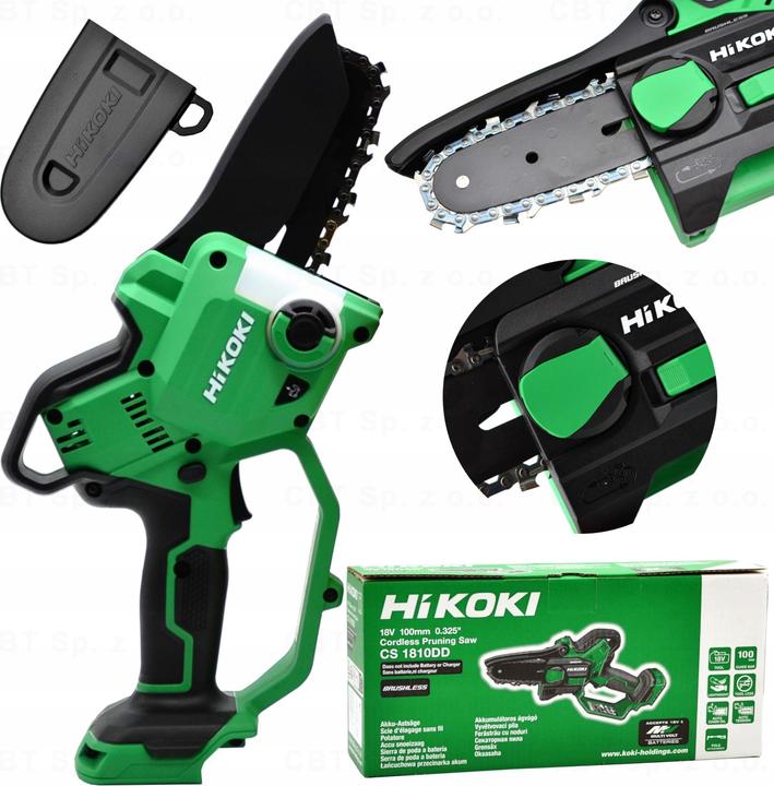 Actual product image Hikoki 18-V-Kettensäge (Battery chain saw)