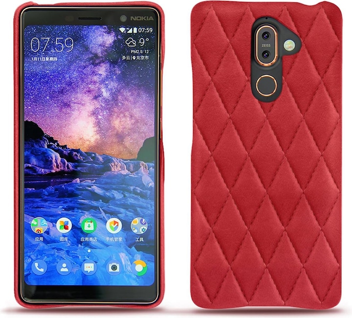 Actual product image Noreve Leather cover (Nokia 7 Plus)