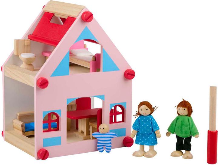 Marionette Wooden Toys Spielhaus 15pcs WD