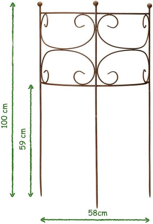 Immagine prodotto Ecosoul Halbrundes Rankgitter (50 cm)
