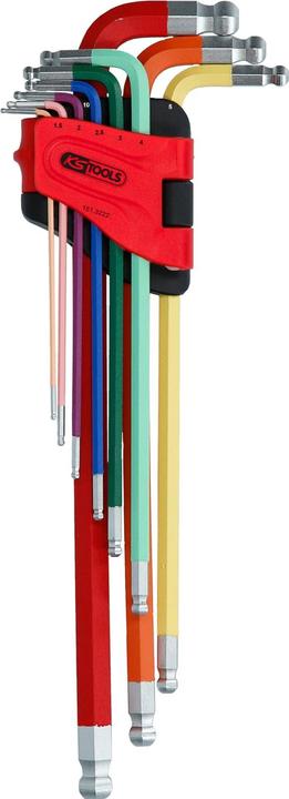 Image du produit KS Tools Jeu de clés mâles coudées extrêmement longues