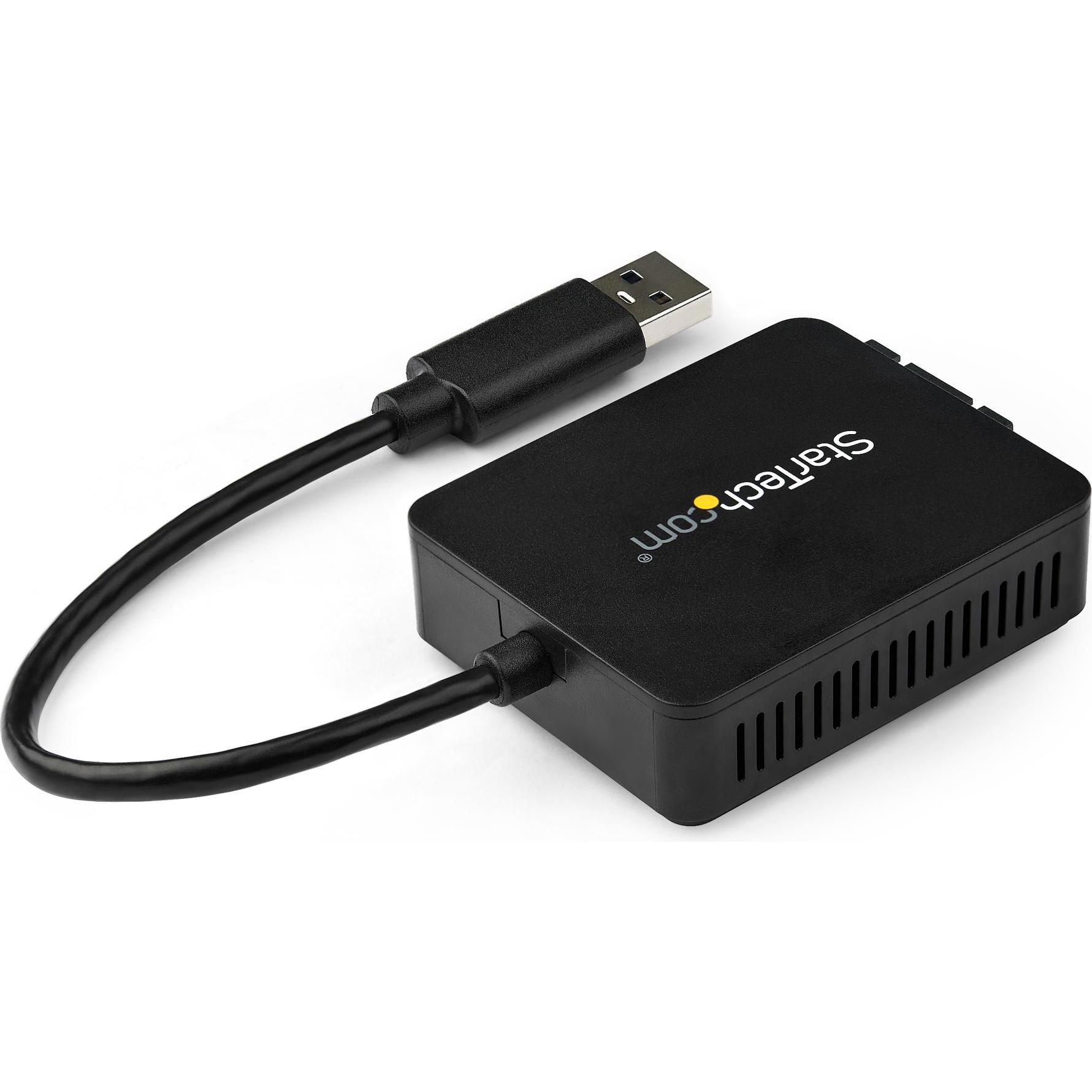 Thumbnail - StarTech USB 3 To Fiber Optic Converter (USB), Netzwerkadapter, Schwarz