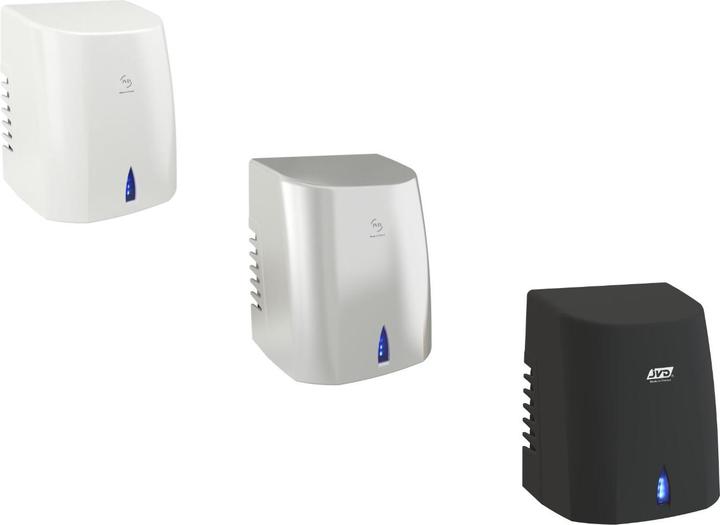 Sèche-mains Automatique Master Blanc - Moteur à Induction - Silencieux (70 DB) - Capot Aluminium Anti-vandalisme - Garantie 3 Ans