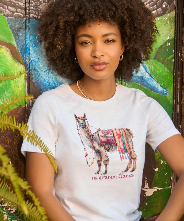 Produktbild Joe Browns Lama Print Graphic Tee (36)
