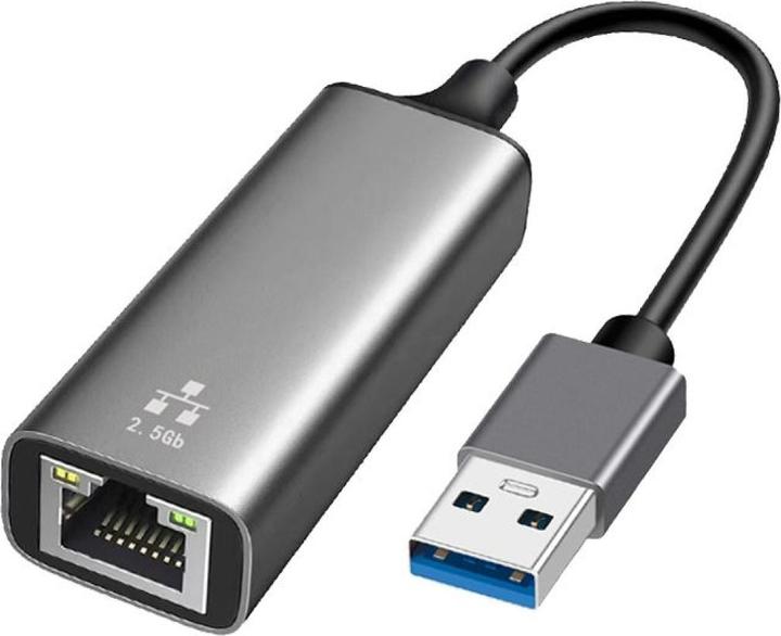 PowerGuard RTL8156B USB 3.0 naar 2.5G Ethernet-adapter (USB 3.0, Ethernet)