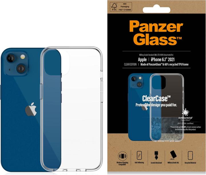 Immagine prodotto PanzerGlass 0313 Copertura protettiva del telefono cellulare trasparente (Apple iPhone 13)