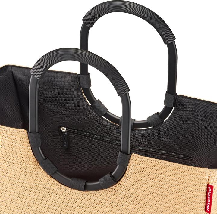 Produktbild reisenthel loopshopper L frame raffia black