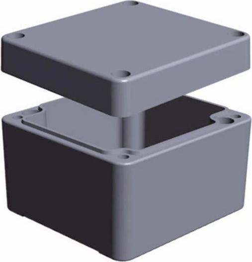 Produktbild RS PRO ATEX Aluminium Enclosure 75x80x57 mm (Gehäuse)