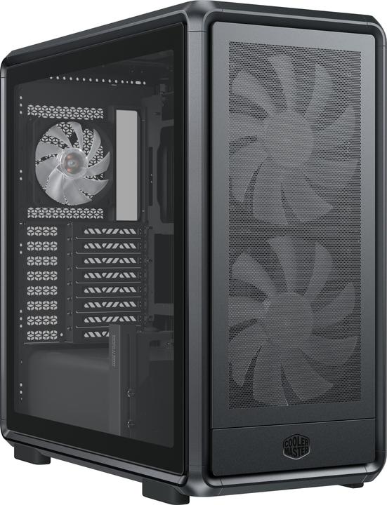Cooler Master CoolerMaster Geh MasterFrame 600 Mesh Black ARGB (ATX, E-ATX, mATX, Mini-DTX, Mini-ITX, SSI CEB)