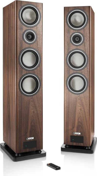 Produktbild Canton Smart Townus 8 Wireless Aktiv-Lautsprecher Set *nussbaum* (1 Stk., 350 W)