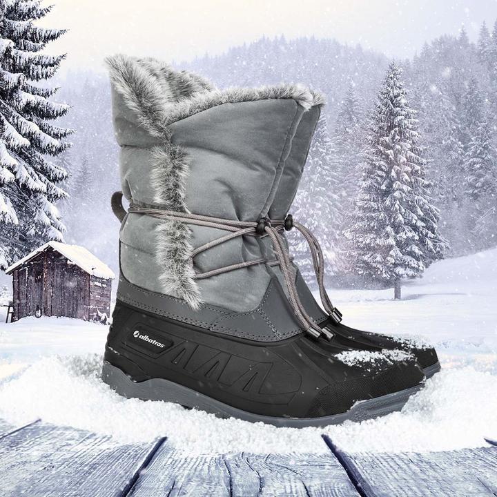 Produktbild Albatros SCOTIA Gefütterter Damen-Winterstiefel 581440 grau (36)