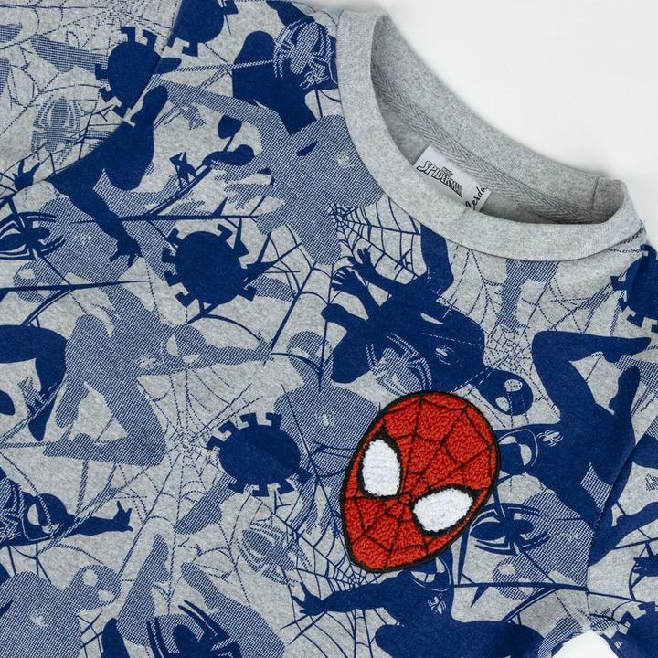 Produktbild Spiderman Spider-Man Jungen Sweater Ohne Kapuze Grau (116)