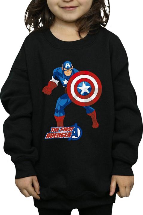 Immagine prodotto Captain America The First Avenger Felpa Ragazze (128)