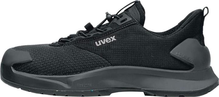 Produktbild Uvex Safety uvex 1 x-craft Halbschuhe S1 PL 68002 schwarz Weite 11 Grösse 39 (S1, 39)