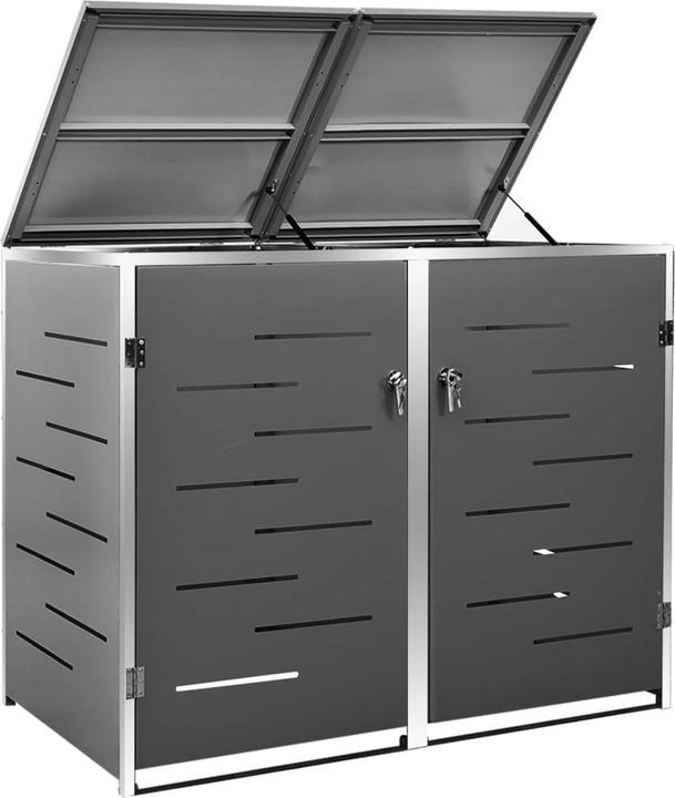 Produktbild vidaXL Mülltonnenbox