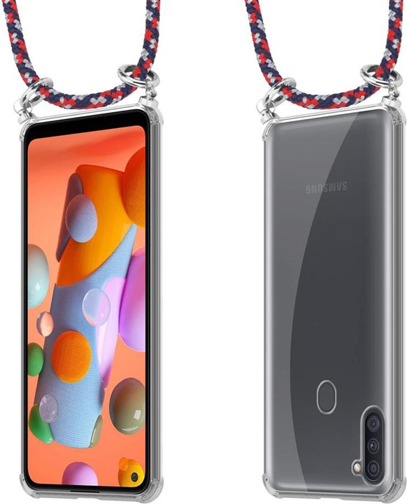 Produktbild Cadorabo TPU Handy Kette SILBER Cover