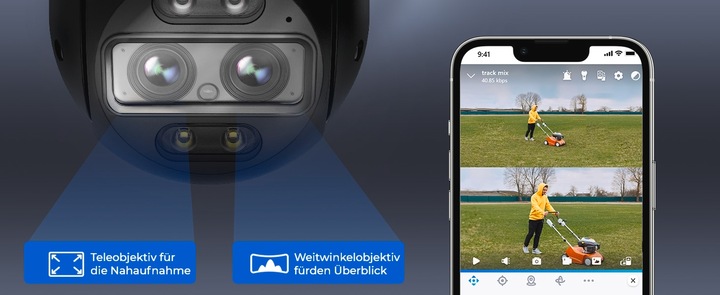 Actual product image Reolink Trackmix Series W760-4K 8MP (3840 x 2160 pixels)