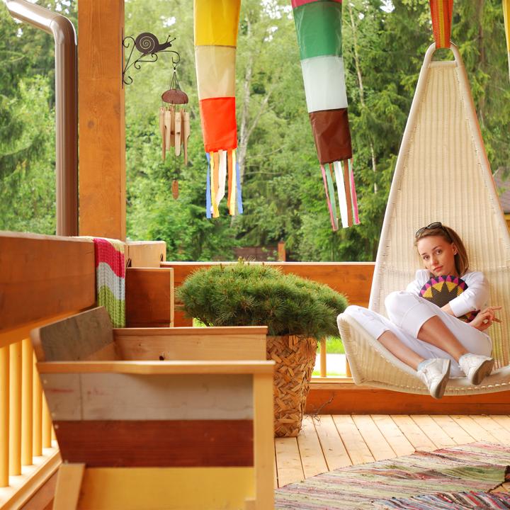 Actual product image Relaxdays Pampel holder