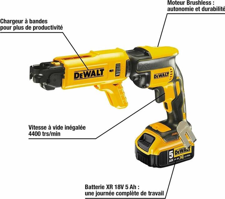 Immagine prodotto DeWalt DCF620P2KQW Cacciavite per caricabatteria DCF620P2KQW