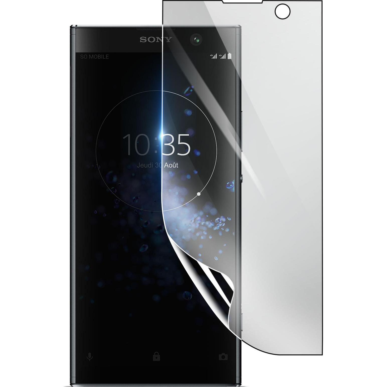3MK Hydrogel Bildschirmfolie für Sony Xperia XA2 Plus (1 Stück, Sony Xperia XA2 Plus), Smartphone Schutzfolie, Transpare...