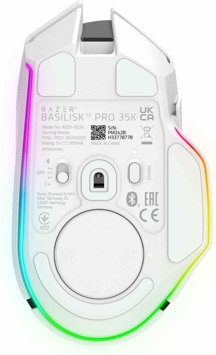 Image du produit Razer Basilisk V3 Pro 35K (Filaire, Sans fil)