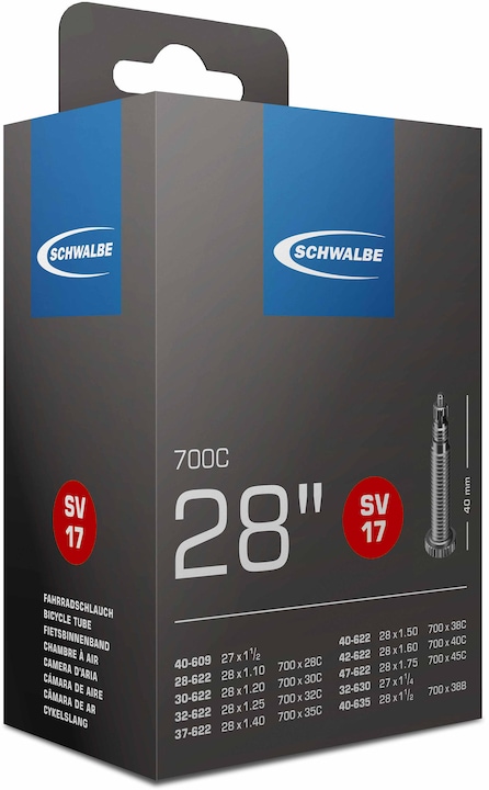 Actual product image Schwalbe Sv17 (Presta (SV), 28", 40 mm)